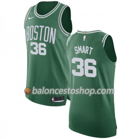 Camiseta Hombre NBA Boston Celtics Marcus Smart 36 Nike 2017-18 Verde Swingman Camiseta Hombre NBA Boston Celtics Marcus Smart 36 Nike 2017-18 Verde Swingman